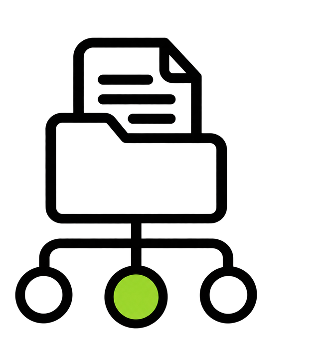 Creative AI work icon